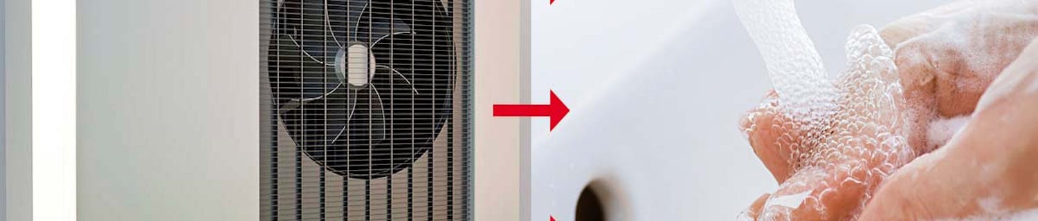 Nye effektive varmepumper leverer: Billig varmt vann Nye effektive varmepumper leverer: Billig varmt vann